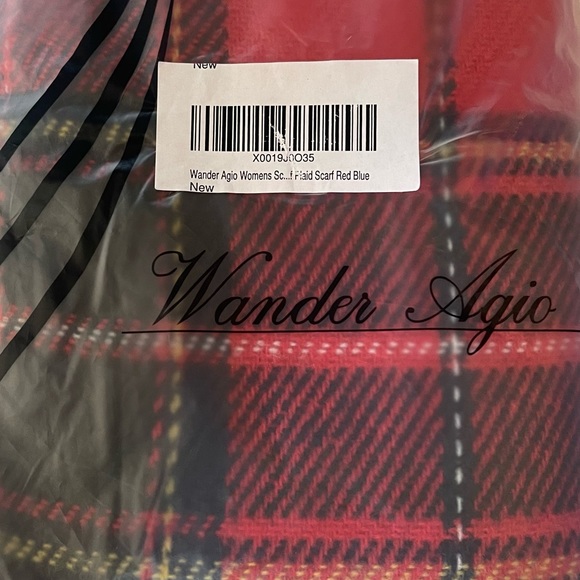 NEW Women’s Soft plaid Wool Scarf - Picture 9 of 9
